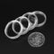 100Pcs 25mm Coin Cases Capsules Holder Applied Clear Portable Round Storage Box Display Container