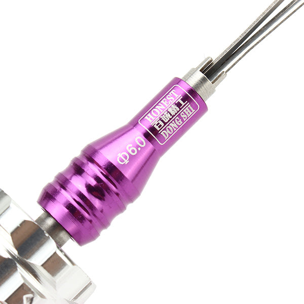 3Pcs 6/6.5/7mm Cross Lock Opener with CrosS-shaped Transparent Practice Padlock Lock Pick Tools