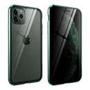 Bakeey Anti-peeping Magnetic Adsorption Metal Double-sided Tempered Glass Protective Case For iPhone 11 Pro 5.8 Inch