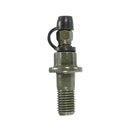 M10x1.25mm Motorcycle Brake Caliper Bleed Screw Banjo Bolt Nipple+Dust Cap