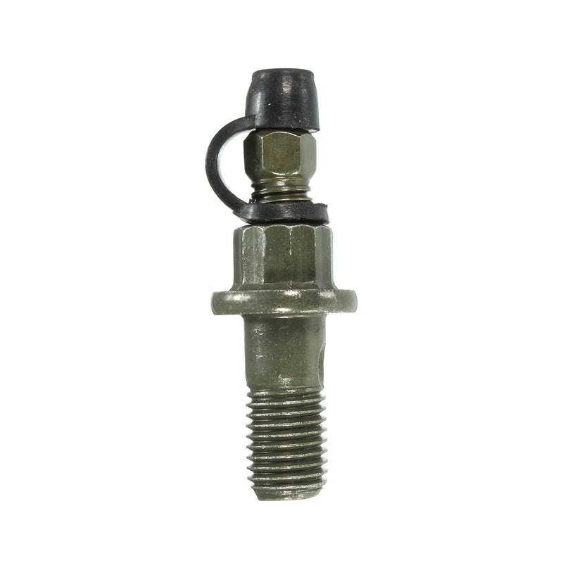M10x1.25mm Motorcycle Brake Caliper Bleed Screw Banjo Bolt Nipple+Dust Cap