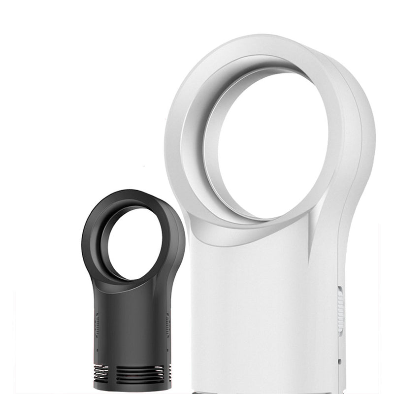 Mini Home 400W Leafless Heater Fan Desktop Anti-scalding Electric Warmer Bladeless Air Heating Winter Warmer Device