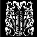 SPIRIT BEAST Reflective Motorcycle Stickers Gas Fuel Tank Protector Car Decoration