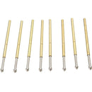 P100-E2 100Pcs Dia 1.36mm Length 33.3mm 180g Spring Test Probe Pogo Pin Tool