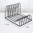 Nordic Triangle Simple Wrought Iron Home Decor Desktop Books File Storage Rack Shelf File Magazine jewelry office Storage Bracket Desktop Organizer