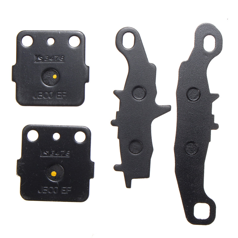 Front+Rear Brake Pads For Kawasaki KX100 Set Full Kit D1 D2 D3 D4 D5 2001-2009