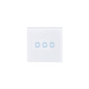 EU/UK 1/2/3 Gang eWelink WIFI Smart Wall Light Switch Touch Panel APP Remote Control Switch Single Live Wire No Neutral Line Switch