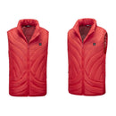 USB Electric Heated Waistcoat Washable Winter Fast Warm-Up Heating Coat Jacket 3 Temp Adjustment