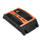 30A/40A/50A/60A MPPT Solar Charge Controller 12V/24V LCD Accuracy Dual USB Solar Panel Battery Regulator Built-in Timer