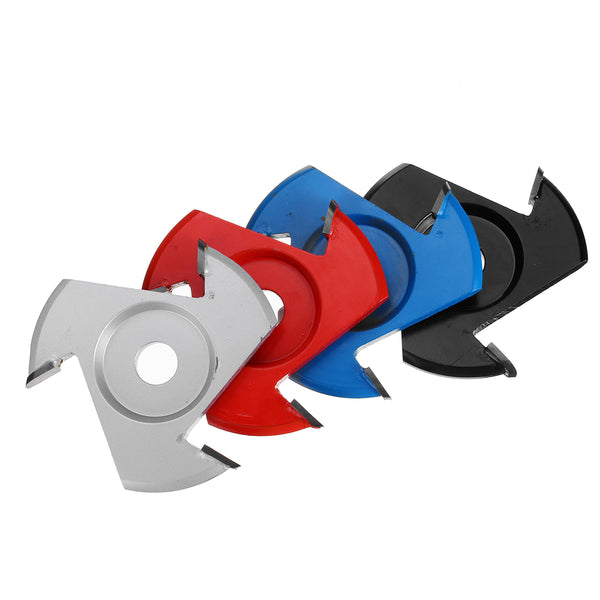 100mm Wood Carving Disc Tool Angle Grinder Attachment for 16mm Aperture Angle Grinder Triangle Blade