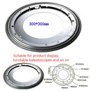 Heavy Duty Metal Bearing Rotating Swivel Turntable Plate TV Rack Desk Table