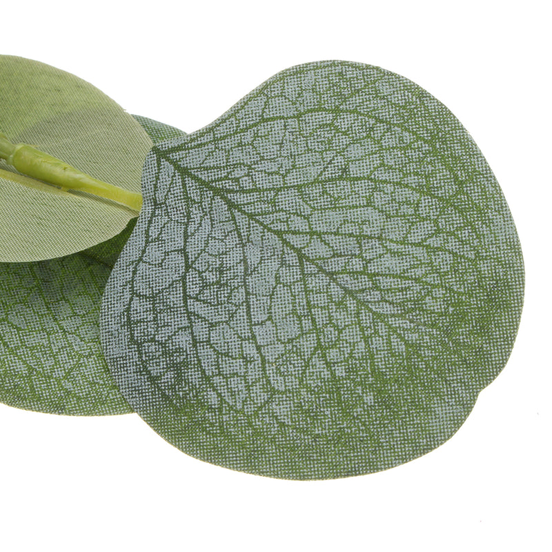 Artificial Silver Dollar Eucalyptus Garland Faux Silk Leaf Vine Greenery Willow Ring Wedding Home Garden Decorations