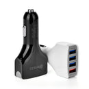 Bakeey 4 USB Port QC3.0 Fast Charge USB Car Charger for Samsung Xiaomi Huawei