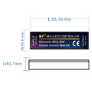 Mini DC Connector LED Dimmer Controller+14Keys RF Remote Control for Single Color Strip Light