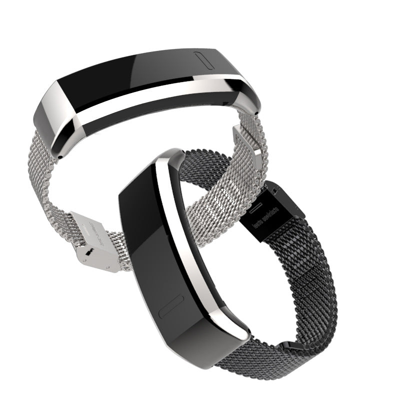 Mijobs Stainless Steel Strap Smart Watch Band for Huawei Sport Band 2 pro B29 B19 Smart Watch