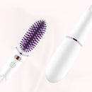 Electric Hair Straightener PTC Heating Comb 5 Gears LCD Negative Ion Straight Brush Salon Hairdressing Tool