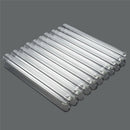 10Pcs Lab Glass Test Tube With Cork Stoppers Laboratory School Educational Supplies 3 Sizes