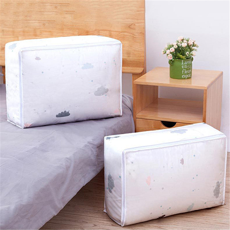 Folding Washable PEVA Quilts Storage Bags Portable House-moving Container Clothes Storage Bag