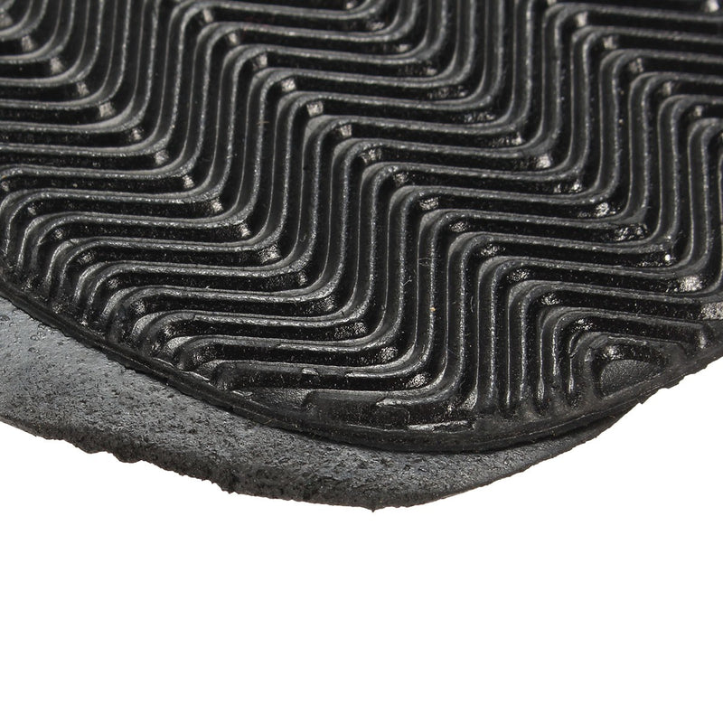 Men's DIY Pair of Anti Slip Grip-rubber Pads Glue On Soles Heel Shoe Repair Black