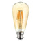 Dimmable Vintage ST64 B22 6W LED Squirrel Cage Edison Light Bulb Filament Lamp AC220V