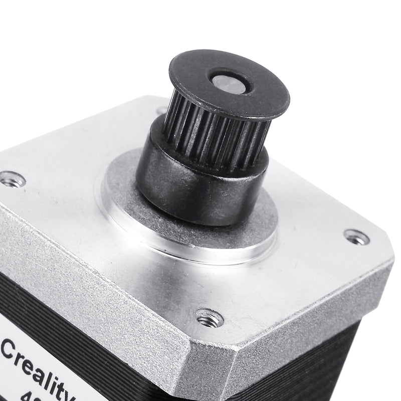 Creality 3D Two Phase 42-40 RepRap 42mm Stepper Motor + 2GT-20 Teeth Aluminum Timing Pulley Wheel Kit For CR-10S Pro/CR-X 3D Printer Y Axis Part