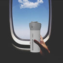 IPRee 4 in 1 Lotion Shampoo Gel Travel Dispenser Refillable Bottles Mini Portable Cosmetics Container Storage Box