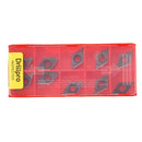 Drillpro 10pcs DCMT11T304 VP15TF Carbide Insert for SDJCR1616H11 Turning Tool Holder