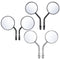 Diameter 85mm Retro Round Rearview Motorcycle Mirrors Long/Short Handle For Harley Davidson