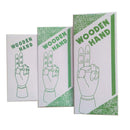 Xinbowen 1088 10 inch/12 inch Wooden Left/Right Hand Model Jointed Wood Carving Sculpture Mannequin Hand for Drawing Sketch Decoration