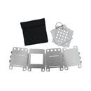 BBQ Cooking Stove Outdoor Stainless Steel Grill Mini Portable Wood Camping Wood-burning Stove