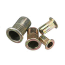 Suleve MXZN9 220Pcs Mixed Steel Rivet Nut Rivnuts Blindnuts Nutserts M3-M10 Nut Insert Rivet Assortment Kits