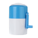 Manual Ice Crusher Shaver Portable Household Snow Cone Maker Crushing Hand Cran