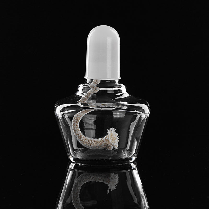 60mL 150mL Glass Alcohol Burner Heating Alcohol Lamp Lab Supplies Equipment