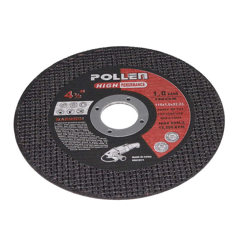 4.5/5 Inch Cutting Disc Wheels Thin Angle Grinder Cut Off Metal Steel Strip Flap