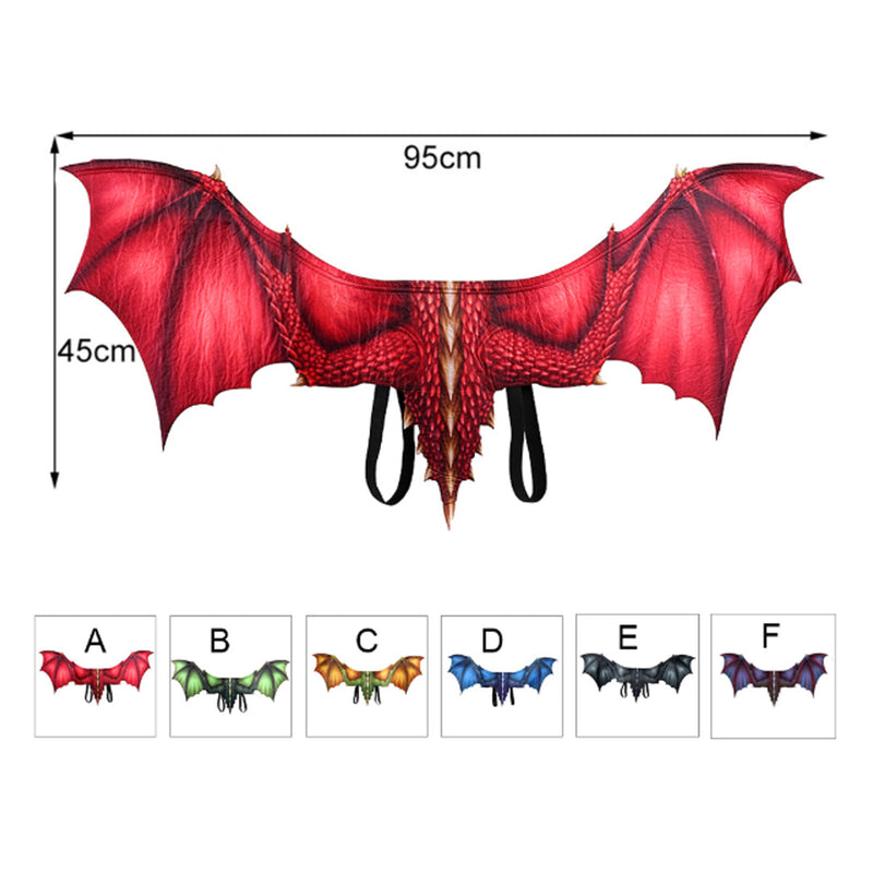 3D Halloween Cosplay Wings Dragon Wing Mardi Gras Dragon Costume Clothes