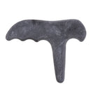 Natural Lava Stone Guasha Board Scraping Massage Scraper Gua Sha Tool T Shaped Black