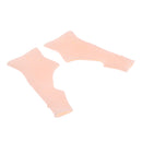 1 Pair Skin Color Silicone Gel Right Left Hand Thumb Wrist Support Gloves Tenosynovitis Spasms Braces Wraps Sleeve