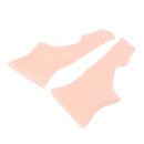 1 Pair Skin Color Silicone Gel Right Left Hand Thumb Wrist Support Gloves Tenosynovitis Spasms Braces Wraps Sleeve