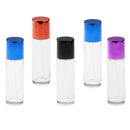 5 Pieces 30ml Refillable Empty Clear Glass Fine Mist Sprayers Bottles for Travel Fragrance Aftershave Makeup Perfume Essential Oil