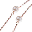 Women Beaded Eyeglass Chain Sunglasses Holder Lanyard Neck Cord Necklace With 6 Pearl Beads