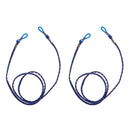 2 Pieces PU Sunglasses Eyeglasses Strap Neck Cord String Retainer Lanyard