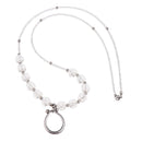 Crystal Adjustable Eyeglasses Necklace Reading Glasses Holder Chain Retainer