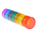 7 Day Weekly Mini Pill Storage Case Medicine Tablet Sorter Box Organizer