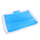 Soft Gel Chill Pad Cooling Pillow Mat For Headache Sleeping Neck Rest Relax