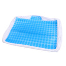 Soft Gel Chill Pad Cooling Pillow Mat For Headache Sleeping Neck Rest Relax