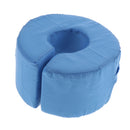 Adjustable Loop Foot Hand Foam Elevator Cushion Leg Rest Elevation Pillow Anti Bedsore Ankle Swelling Relief Blue