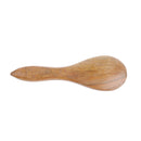 2pcs Natural Sandalwood Guasha Spoon Shape Full Body Massage Board Trigger Point Scraping Tools