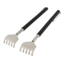 2 Pieces Back Scratcher Telescopic Claw Extendable Itchy Hand Massager with Pen Hooks