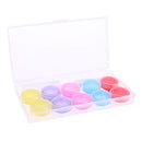 5pcs Contact Lens Case Travel Rigid Container Holder Tweezer Insert Remover
