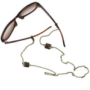 3 Pieces Vintage Copper Eyeglasses Chain Holder Sunglasses Holder Retainer